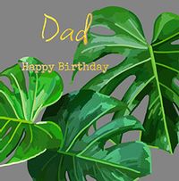 Plant Dad Birthday Card