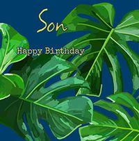 Plant Son Birthday Card