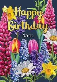 Tap to view Lupins Open Personalised Birthday Card
