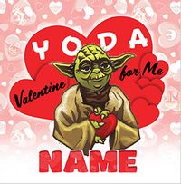 Tap to view Yoda Personalised Valentine's Day Card