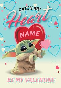 Tap to view Grogu - Personalised Valentine's Card
