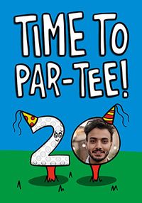 Tap to view Time to Par-tee Birthday Card