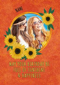 May Your Birthday be Full of Sunshine Photo Card