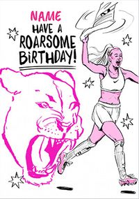 Tap to view A Roarsome Lioness Birthday Card