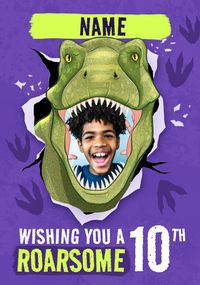 Tap to view Roarsome Birthday Dinosaur Card