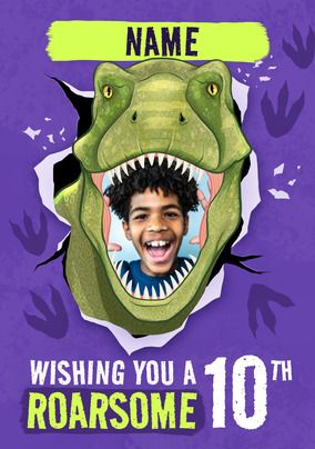 Roarsome Birthday Dinosaur Card