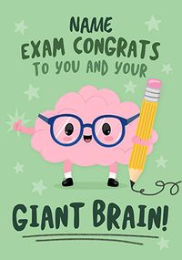 Personalised Exam Results Card