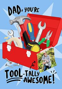 Tool-tally Awesome Dad Father's Day Card