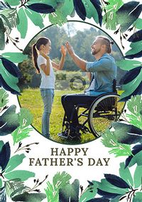 Tap to view Foliage Father's Day Photo Card