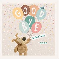 Boofle Goodbye And Good Luck Personalised Card