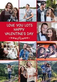 Multi Photo Valentine Card