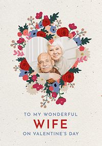 Tap to view Wonderful Wife on Valentine's Day Photo Card