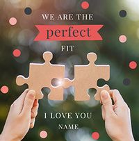 Perfect Together Personalised Valentine Card