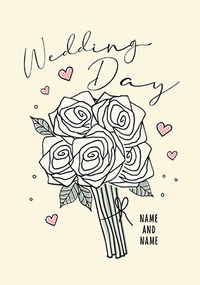 Tap to view Wedding Day Bouquet Card