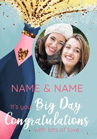 Tap to view It's Your Big Day Wedding Card