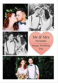 Tap to view Mr & Mrs Wedding Photo Card