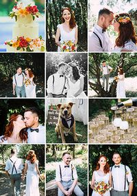 Tap to view 12 Photo Wedding Card