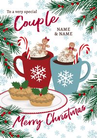 Tap to view Couple Cocoa Personalised Christmas Card