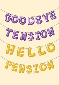 Hello Pension Retirement Card