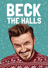 Beck the Halls Christmas Card