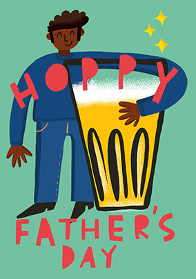 Hoppy Fathers Day Card