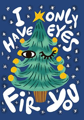 Eyes fir You Christmas Card