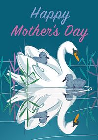 Tap to view Swans Mothers Day Card