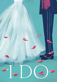 Tap to view I Do Bride and Groom Wedding Card
