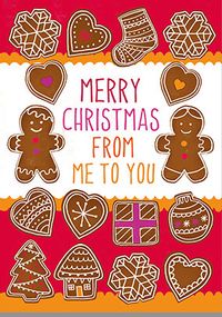 Gingerbread Me To You Christmas Card