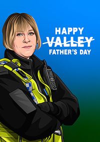 Valley  Spoof Father's Day Card
