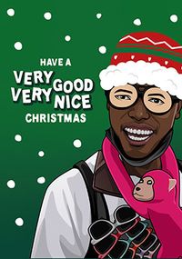 Very Good Very Nice Christmas Card