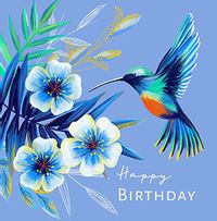 Tap to view Birthday Hummingbird Card