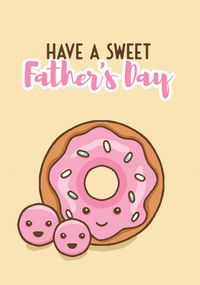 Tap to view Sweet Father's Day Donut Card