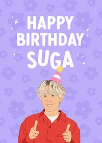 Tap to view Suga Birthday Card