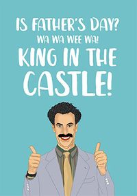 Tap to view King in the Castle Father's Day Card