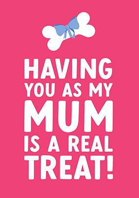 Real Treat Mothers Day Card