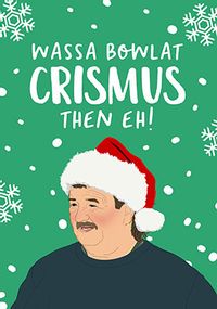 Tap to view Wassa Bowlat Chrismus Christmas Card