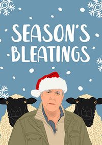 Season's Bleatings Christmas Card