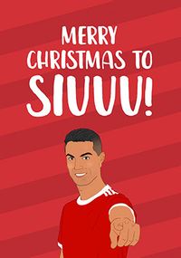 Tap to view Merry Christmas To Siuuu Card