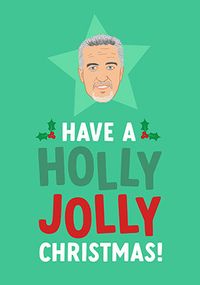 Holly Jolly Spoof Christmas Card