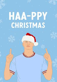 Haa-ppy Christmas Card