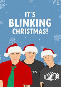 It's a Blinking Christmas Card