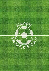 Tap to view Happy Father's Day Football Card