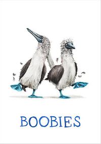 Tap to view Boobies Birthday Card