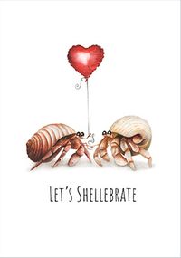 Shellebrate Wedding Card