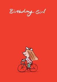 Tap to view Birthday Girl Bike Card