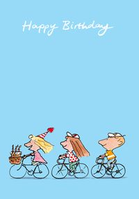 Tap to view Happy Birthday Kids Biking Card