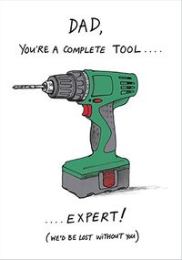 Dad Complete Tool Father's Day Card