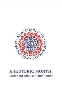 Tap to view Historic Month Birthday Card