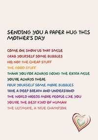 Tap to view Paperhug Mothers Day Card